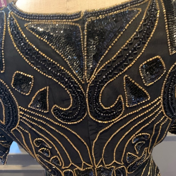 Scala VTG 1980 GORGEOUS beaded top - Picture 3 of 12